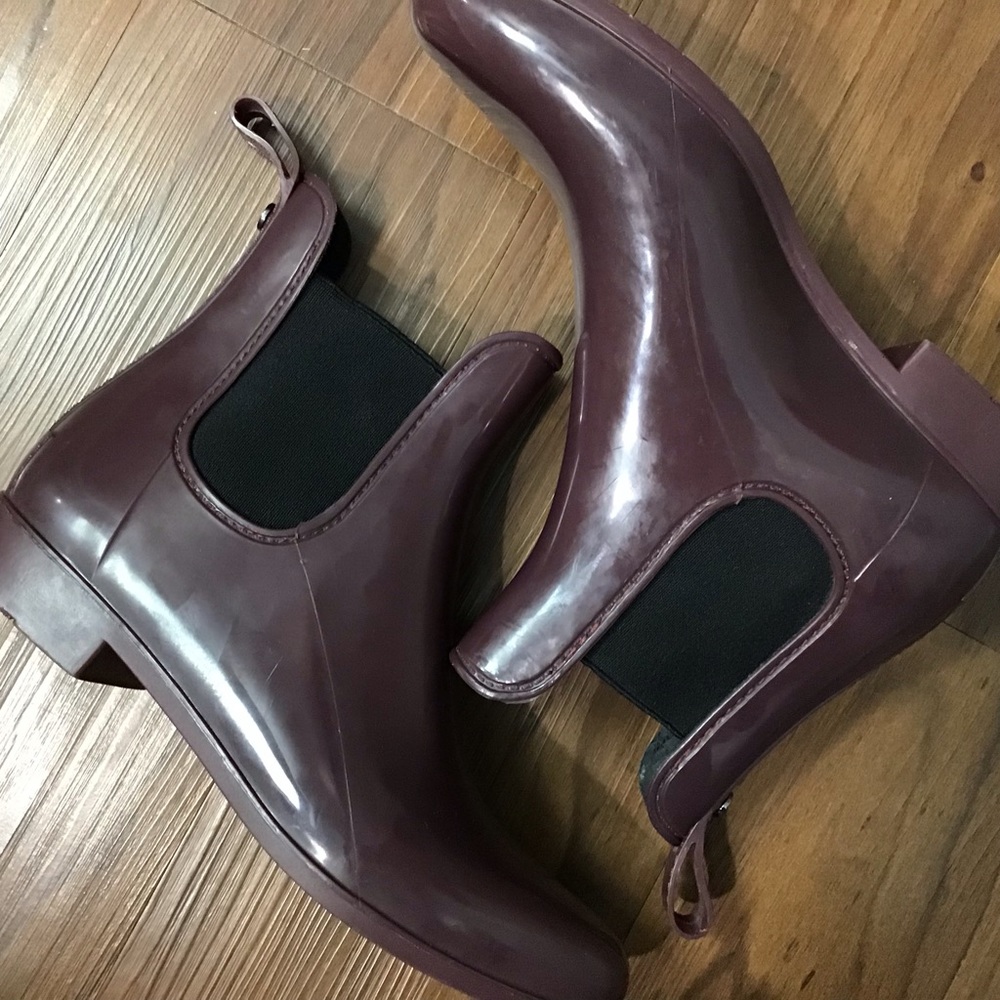 Sam Edelman | Burgundy Tinsley Rain Boots Size 8